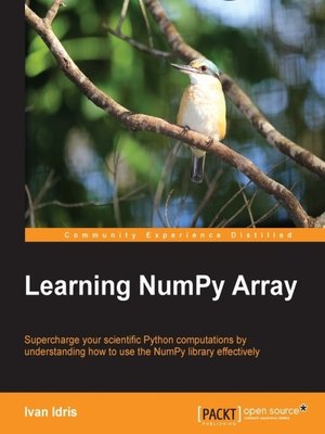 cover image of Learning NumPy